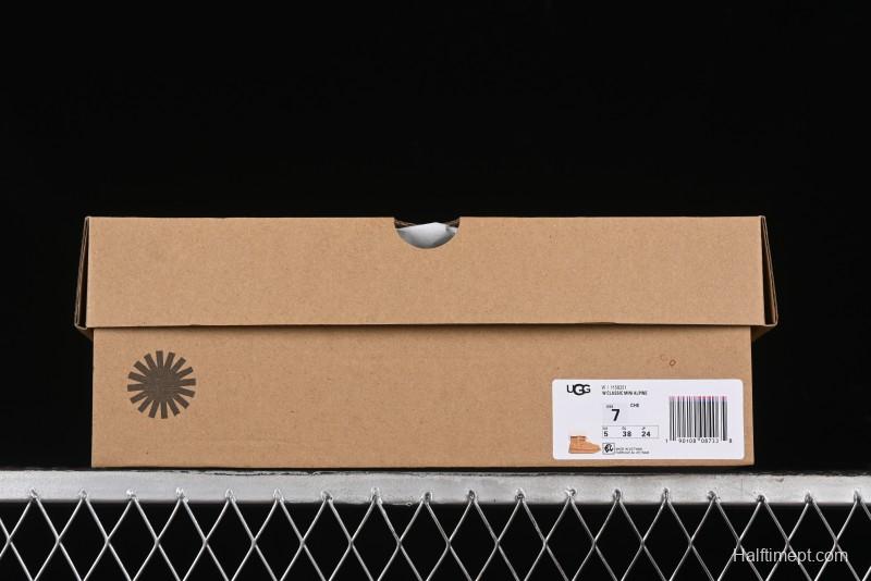 UGG Classic Mini Alpine Genuine Leather Warm and Versatile Snow Boots - 1158251