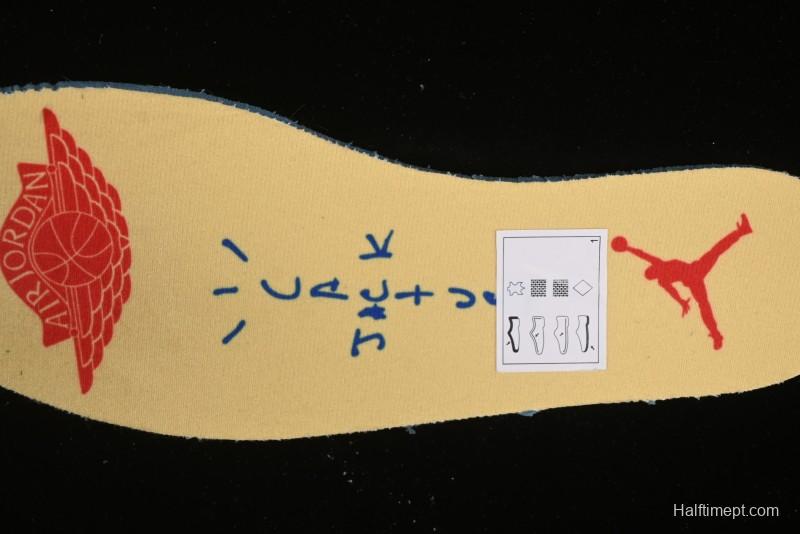 Nike Travis Scott x Air Jordan 1 Low OG AJ1 Collaboration Shoes with Reverse Swoosh - DZ4137-700