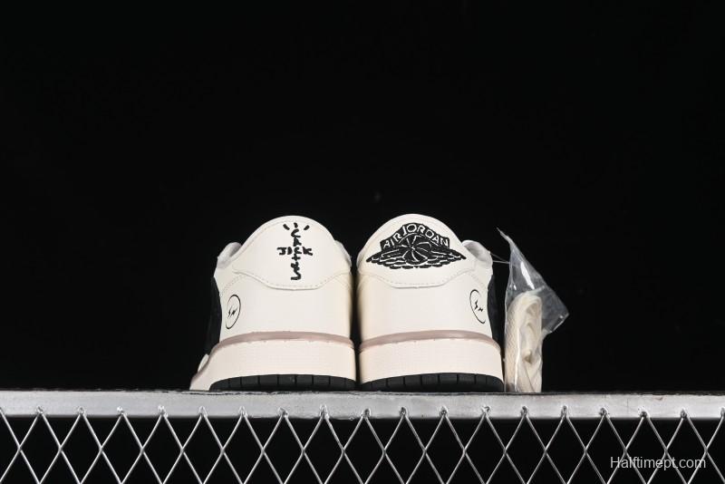 Nike Travis Scott x Fragment Design x Air Jordan 1 Low OG SP AJ1 Sneakers - CF3688-018