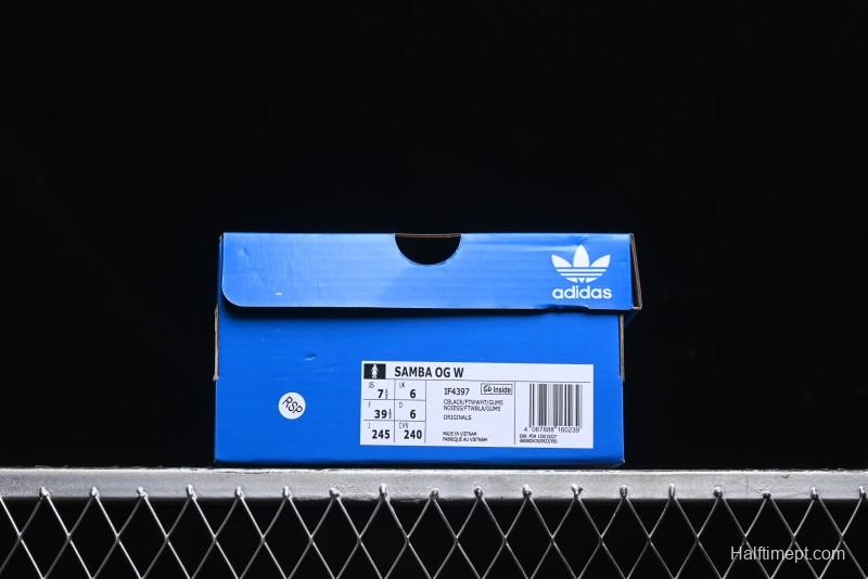 Adidas Originals Samba OG Retro Casual Sneakers - IF4397