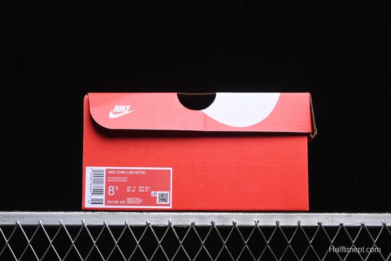 Nike Dunk Low Retro Panda Oxidized Vintage High Street Casual Sneakers - DD1391-100