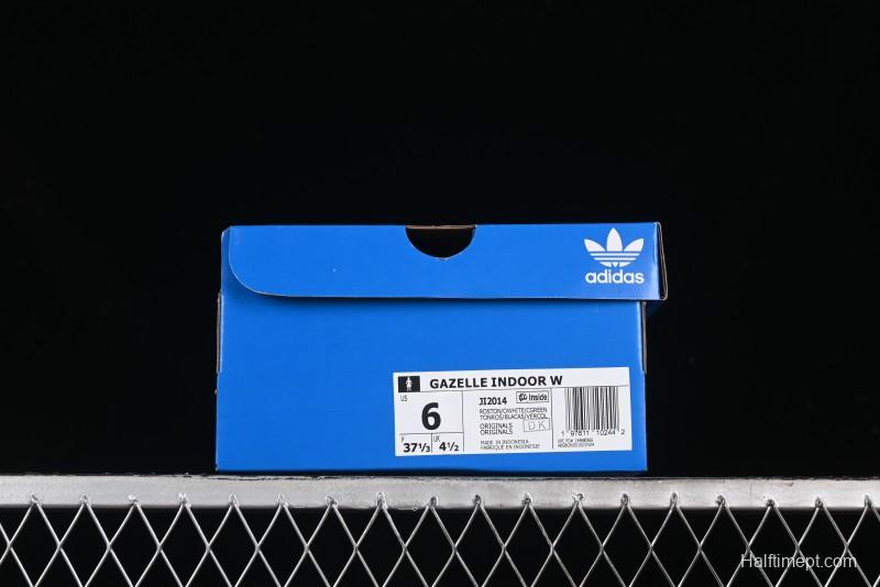 Adidas Originals Gazelle Indoor JI2014 Low-Top Sneakers with Thick Sole for Casual Wear Anti-Slip and Durable - JI2014