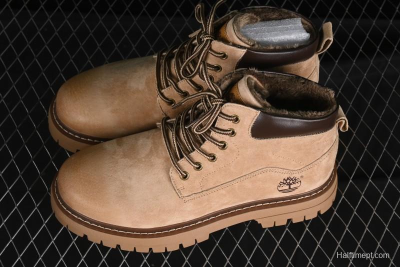 Timberland Outdoor Insulated Mid-Top Casual Tan Boots - TB10069-1BEIGE