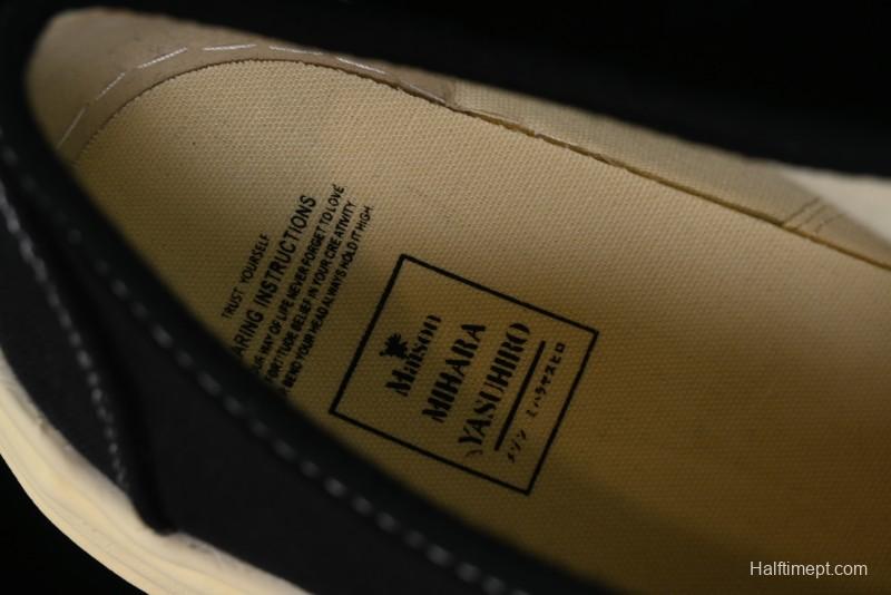 Wayne Original Sole Leather Low Sneaker with Deconstructed Ice Cream Sole - W.E5