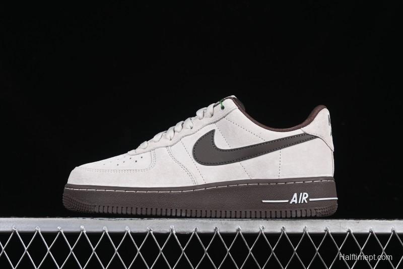 Nike Air Force 1 '07 Low Casual Sneakers with Full-Length Air Cushion - HQ3485-104