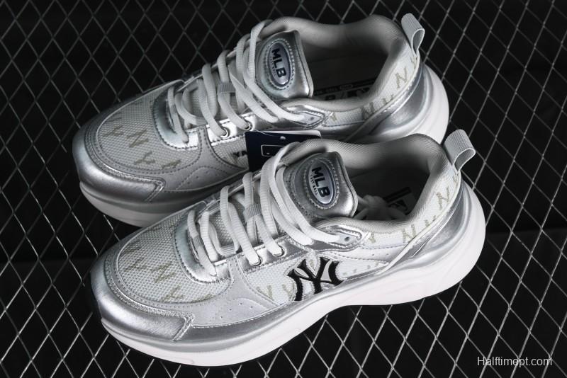 New York Yankees MLB Fast Ball Classic Monogram Retro Casual Running Shoes - 3ARNFSB4N50SIS