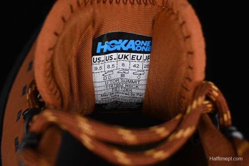 HOKA ONE ONE Tor Summit Low Top Cushioned Waterproof Outdoor Functional Shoes - 1147952 HBCK