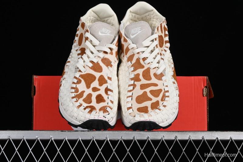 Nike Air Footscape Woven Asymmetrical Weave Slip-Resistant Low-Top Lifestyle Casual Shoes - FB1959-100