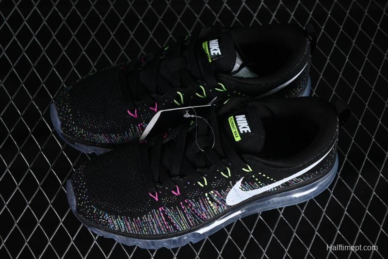 Nike Air Max Flyknit 2014 Running Shoes with Full-Length Air Cushion - 620469-015