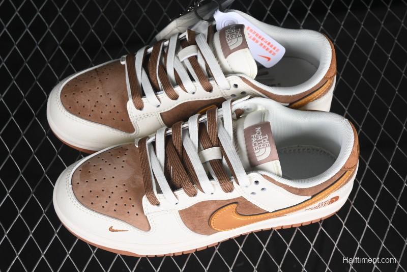 Nike SB Dunk Low The North Face Collaboration Anniversary High-End Customized Low-Top Casual Sneakers - DM6868-020