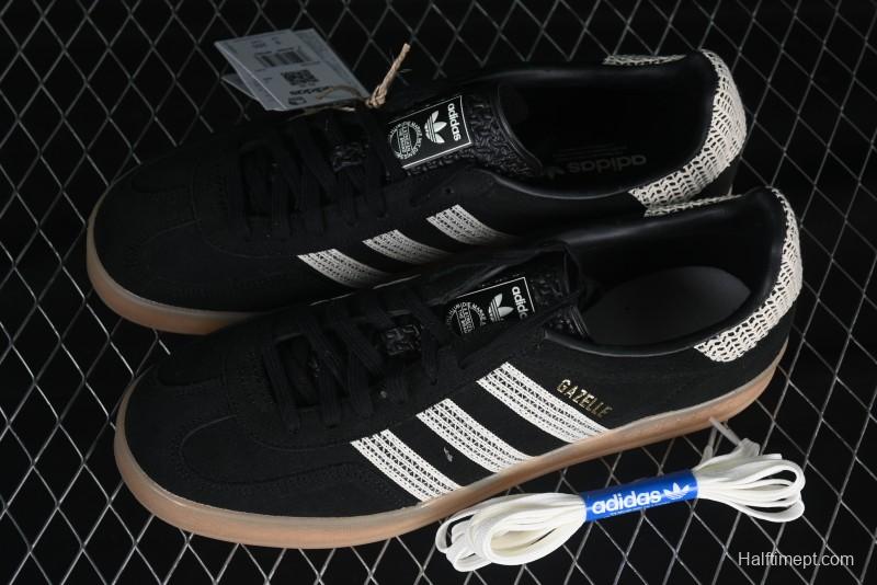 Adidas Originals Gazelle Indoor JI2755 Retro Casual Slip-Resistant Wear-Resistant Low-Top Sneakers - JI2755