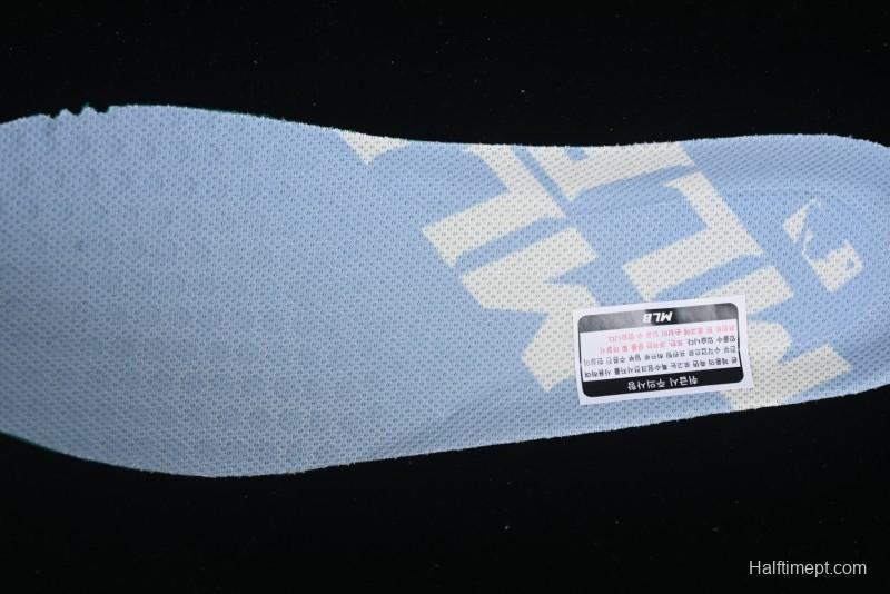 New York Yankees Chunky Liner Mid Denim Monogram Sandals with Thick Sole - 3ASXS015N50BLS