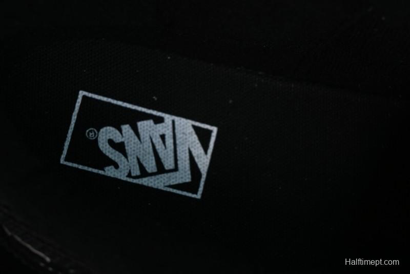 Vans Knu Skool Dragon Whisker Black Blue Slip-Resistant Cushioned Casual Low-Top Sneakers - VN0AUAK335