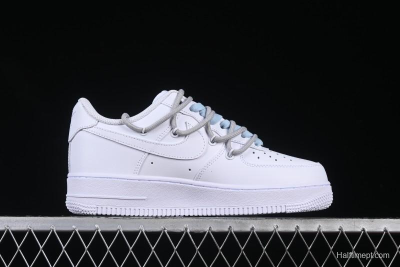 Nike Air Force 1 '07 Low Blue Storm Casual Sneakers - YY2024-626