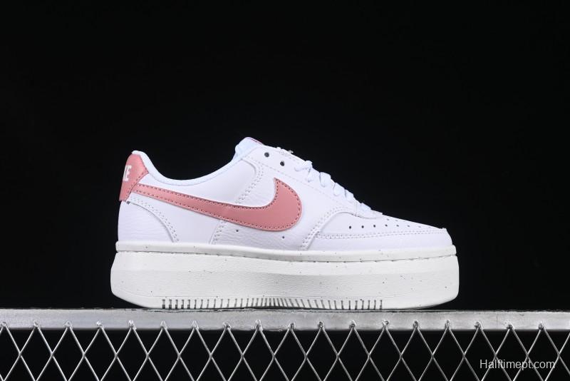 Nike Court Vision Alta Low-Top Casual Sneakers with Thick Sole - DZ5394-102