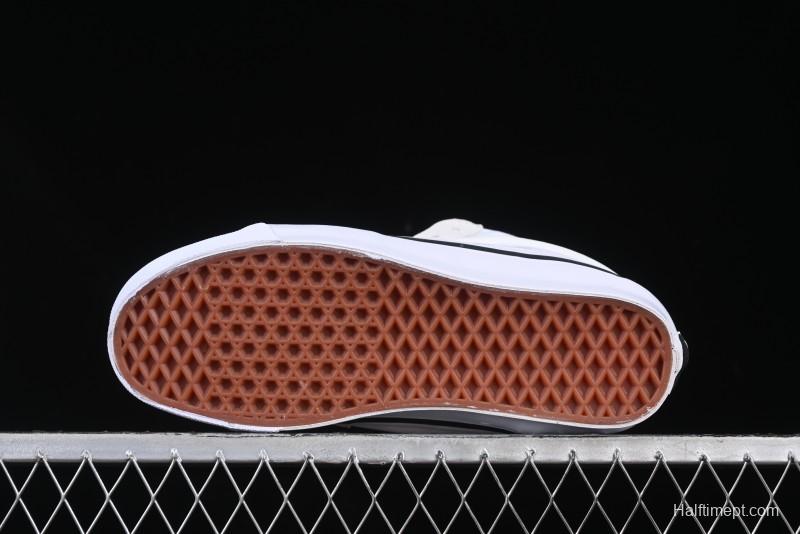 Vans HommeGirls x Sk8-Mid Fashion Casual Mid-Top Suede Skate Shoes with Bold Side Stripes - VN000NBN2VZ