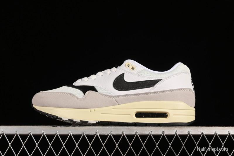 Nike Air Max 1 Retro Running Shoes with Half-Sole Air Cushion - HJ3498-007