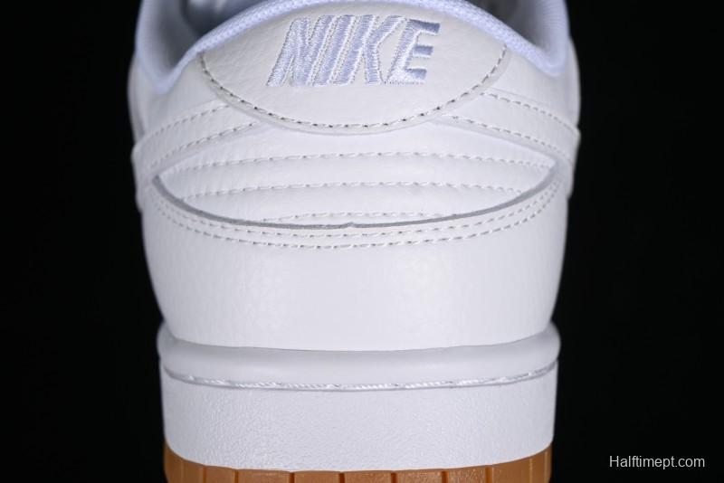 Nike SB Dunk Low Casual Skate Shoes with White and Gum Sole - 311369-100