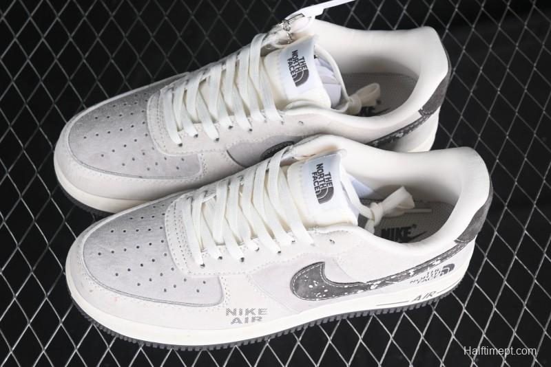 Nike Air Force 1 '07 Low The North Face Collaboration Snow Swoosh Casual Sneakers - KK1988-041