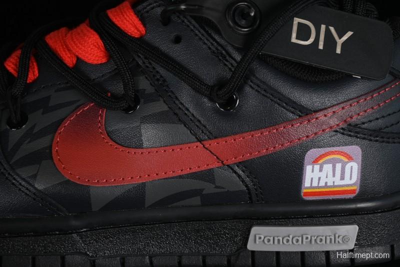 Nike Dunk Low Panda Prank Universe Exploration - Boundless Abyss Cool Black SB Strap Low Top Casual Skate Shoes - DV0831-002