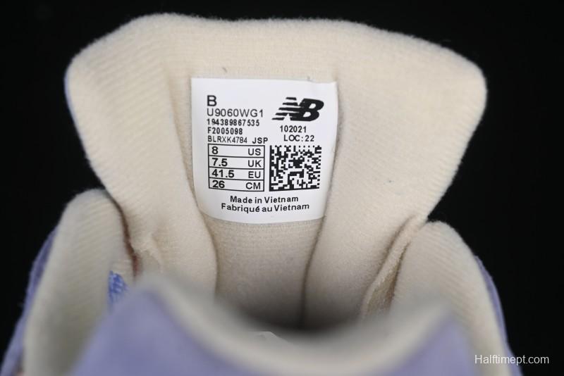 New Balance 9060 Retro Casual Running Sneakers with ABZORB Cushioning Technology - U9060WG1