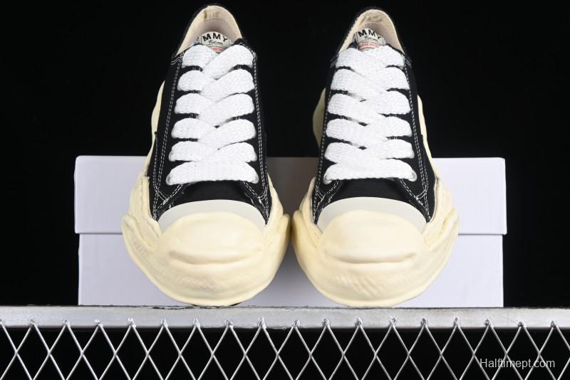 Wayne MMY Original Sole Leather Low Sneaker with Deconstructed Ice Cream Sole - W.E5