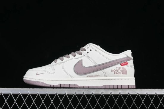 Nike SB Dunk Low Supreme x The North Face Low-Top Casual Skate Shoes - BM0234-507