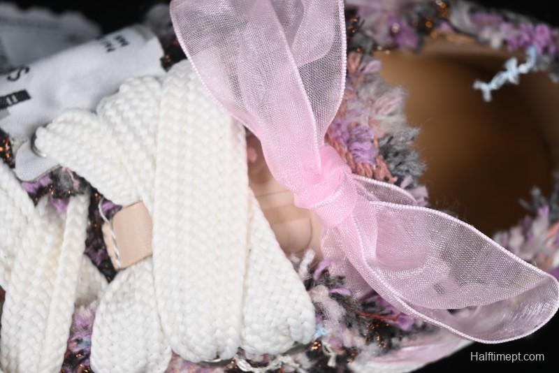 SMILEREPUBLIC SMILE Canvas Sneakers with Cut Wool Fringe and Unique Weaving - G.D4