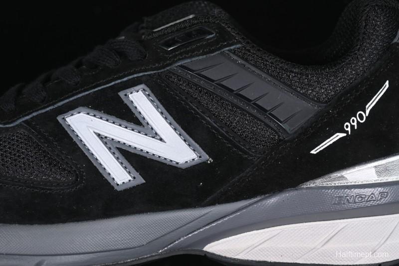 New Balance 990 Series Premium Made in USA Retro Running Shoes - M990BK5