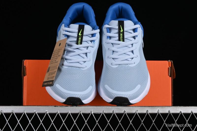 Nike Revolution 7 Wide Low-Top Running Shoes with Breathable Mesh and Durable Cushioning - FB2207-402