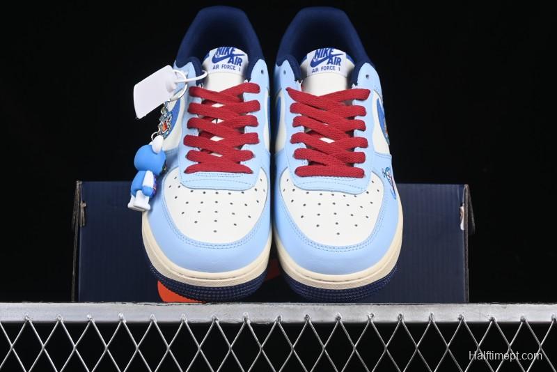 Nike Air Force 1 '07 Low Doraemon Bamboo Copter Casual Sneakers - XL2420-333