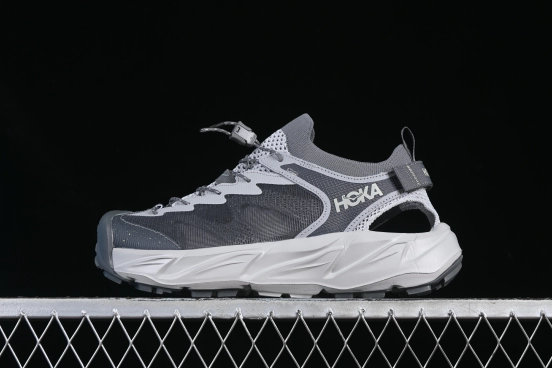 HOKA One One Hopara Gray Adventure Sandals – Trail-Ready Performance Footwear