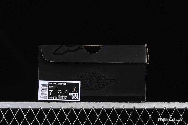 Nike Air Jordan 1 Low "Canadian Tuxedo" Basketball Shoes - IH0648-141