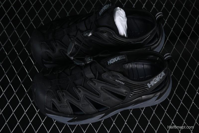 Hoka One One Hopara Outdoor Functional Mountain Sandals with Rugged Design - 1106534 BDSD