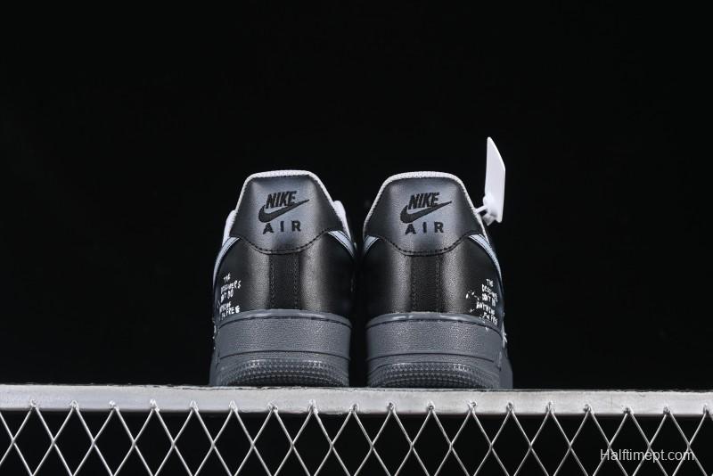 Nike Air Force 1'07 Low Gradient Skeleton Casual Sneakers - YD2425-110