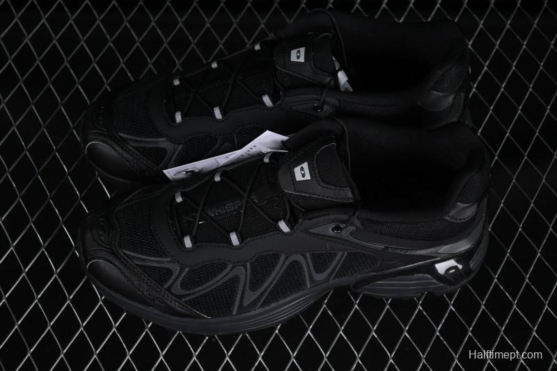 Salomon XT-Wings 2 All-Black Trail Running Sneakers - Sleek Performance and Style