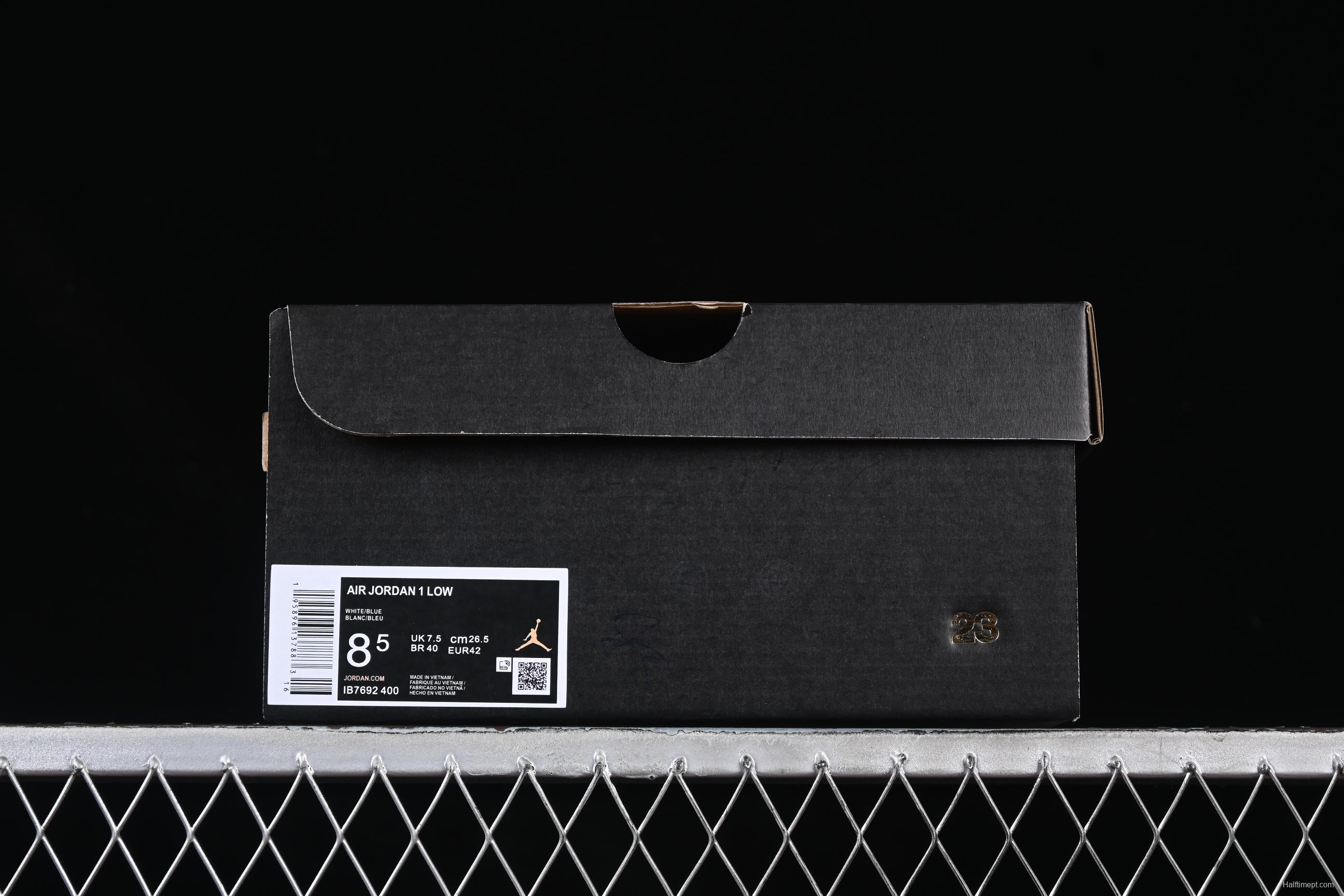 Nike Air Jordan 1 Low "True Blue" Basketball Shoes - IB7692-400