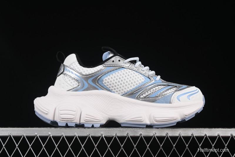 New York Yankees MLB Winner Chunky Height-Increasing Thick Sole Running Shoes - 3ASHWD15N50BLS