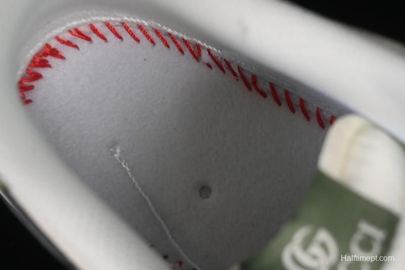 Nike Air Force 1'07 Low Gucci Collaboration Green Grey Pattern Casual Sneakers - XS1958-563