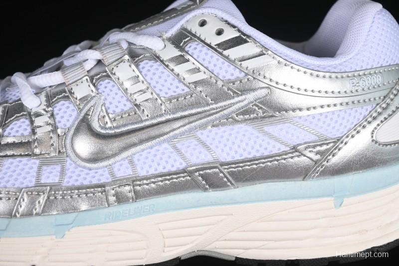 Nike P-6000 Premium Retro Casual Sneakers with Lightweight Design - BV1021-108