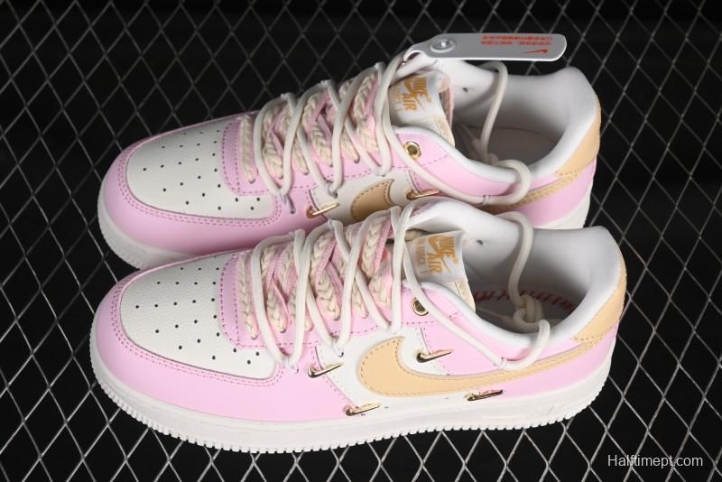 Nike Air Force 1 '07 Low Pink Sugar Low-Top Casual Sneakers - ZB2574-600