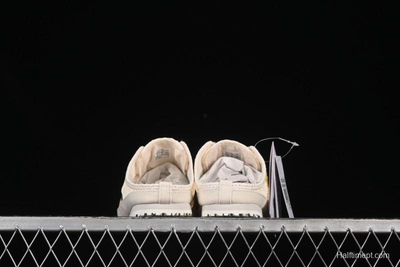 Onitsuka Tiger Mexico 66 Sabot Slip-On Shoes with Breathable Mesh Upper - 1183C123-104