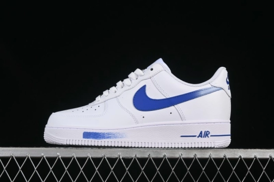 Nike Air Force 1 '07 Low Casual Sneakers with 2D Theme Gradient Sky Blue - ZH0316-076