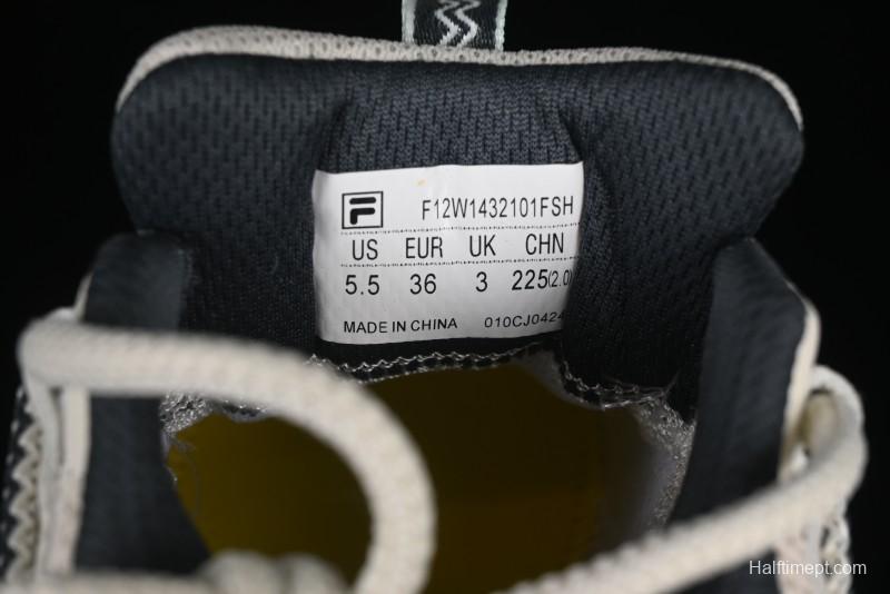 Fila Heritage Fluid Cat Paw 5.0 Retro Dad Shoes with Lace-Up Design - F12W432101FSH