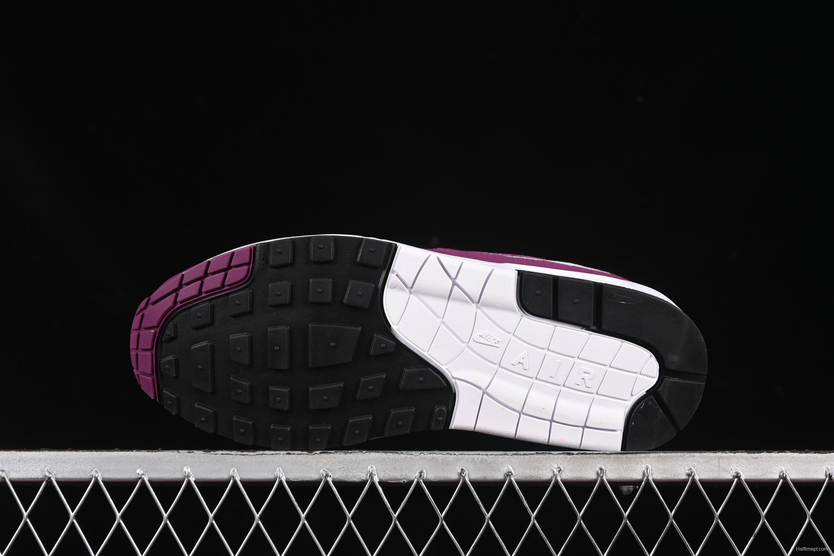 Nike Air Max 1 Retro Running Shoes with Half-Sole Air Cushion - HF1194-101