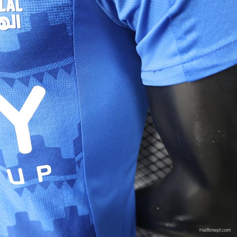 Player Version 25/26 Al Hilal Home Jersey