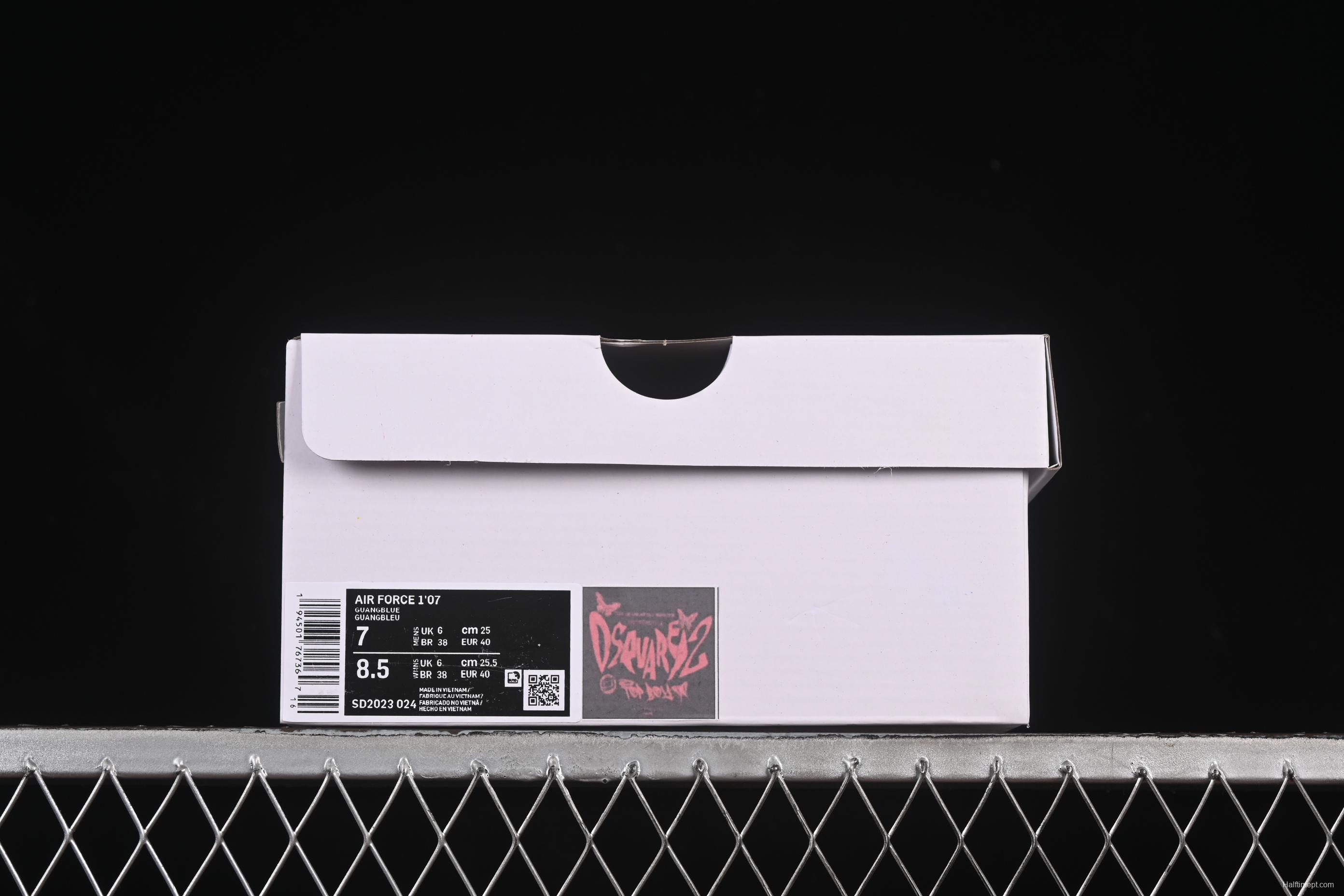 Nike Air Force 1'07 Low "Love Brain" 520 Series Limited Casual Sneakers - SD2023-024