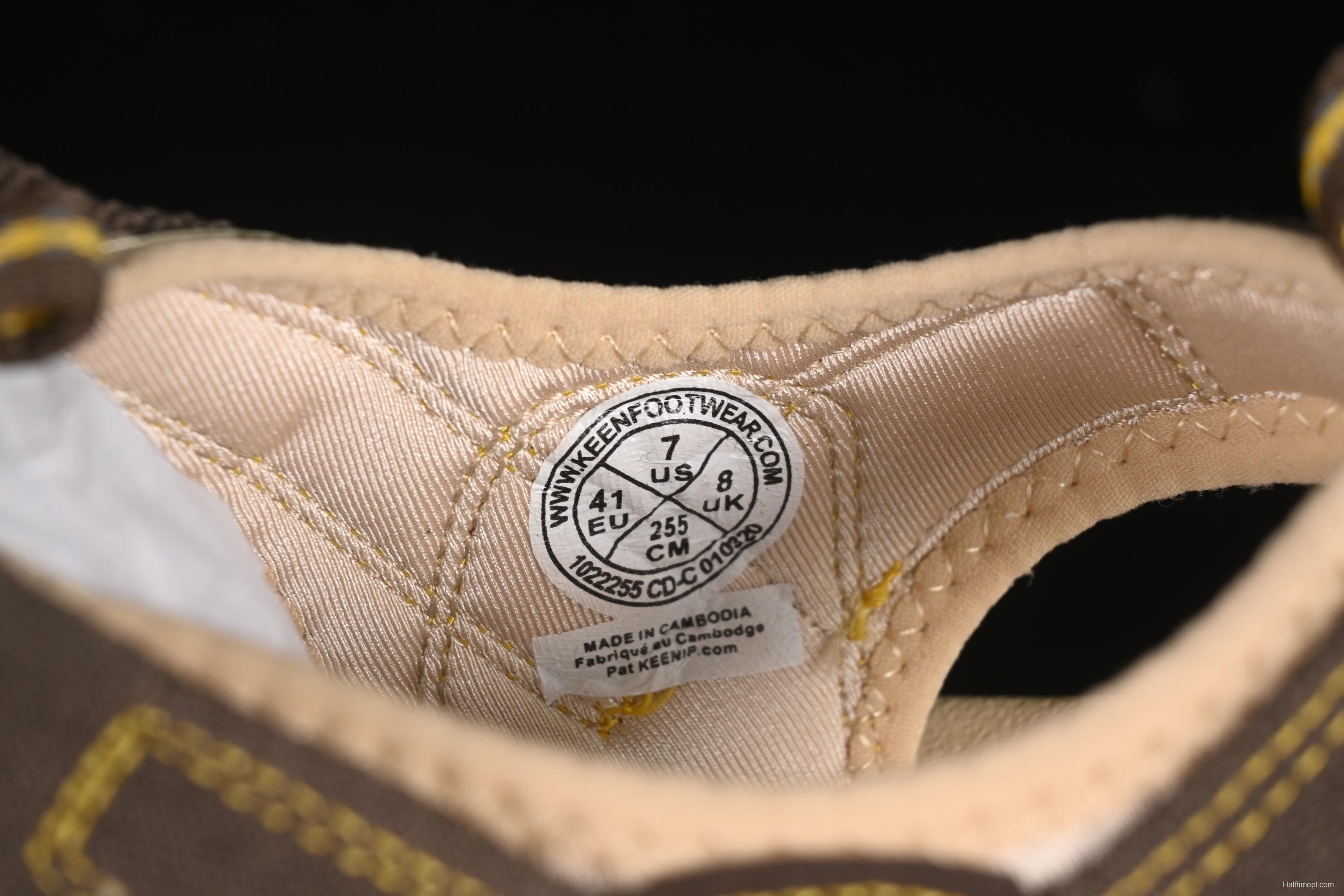 Keen Newport Summer Trendy Woven Elastic Strap Water Hiking Outdoor Sandals - 1022258 Khaki