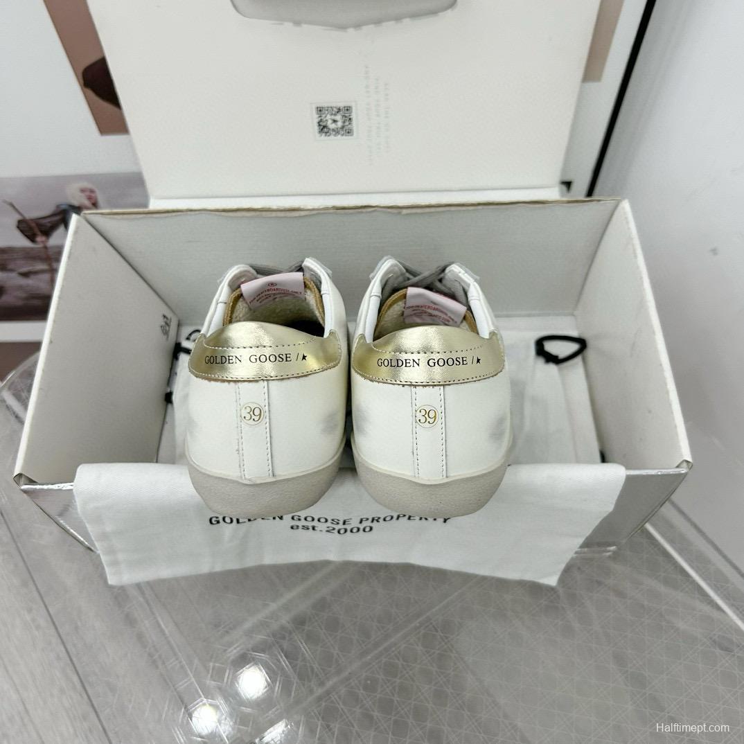 2025 Women GGDB White Black Beige Leather Suede Sneakers