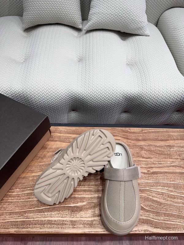 2025 UGG Beige Mesh Slippers